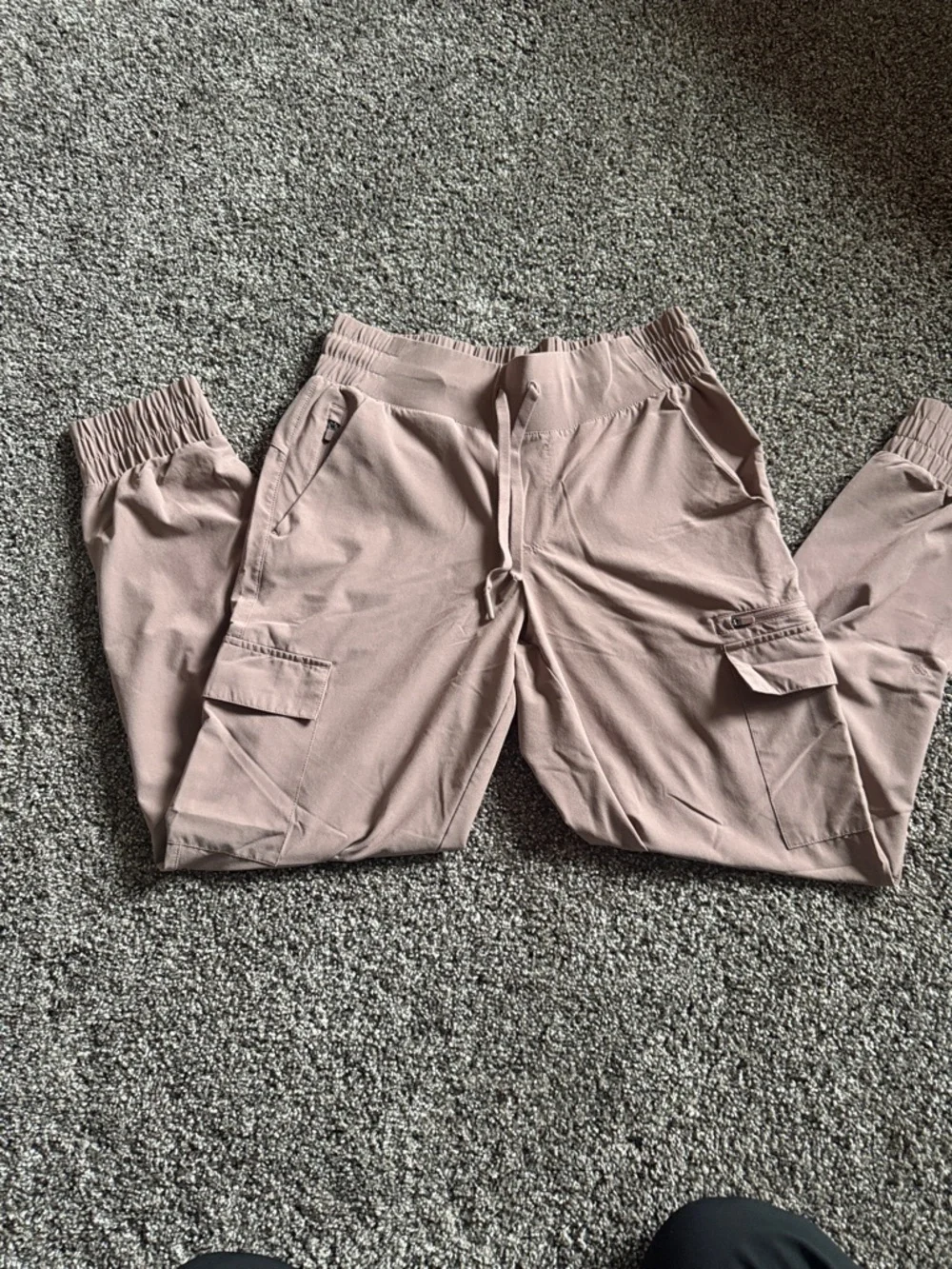 all in motion Mauve Pink Cargo Jogger Pants - Picture 1 of 4